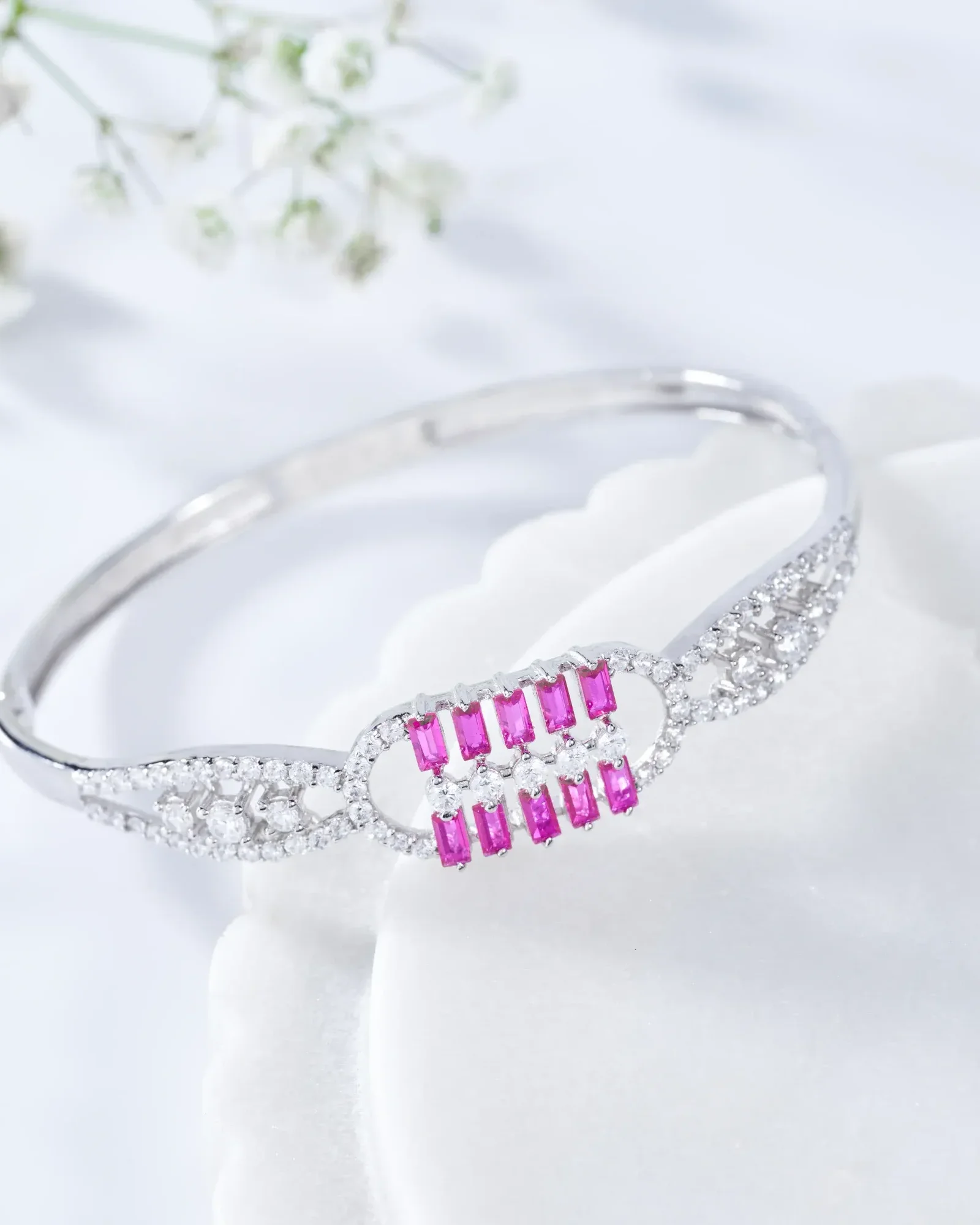 Blossom Dual-Tone Bracelet