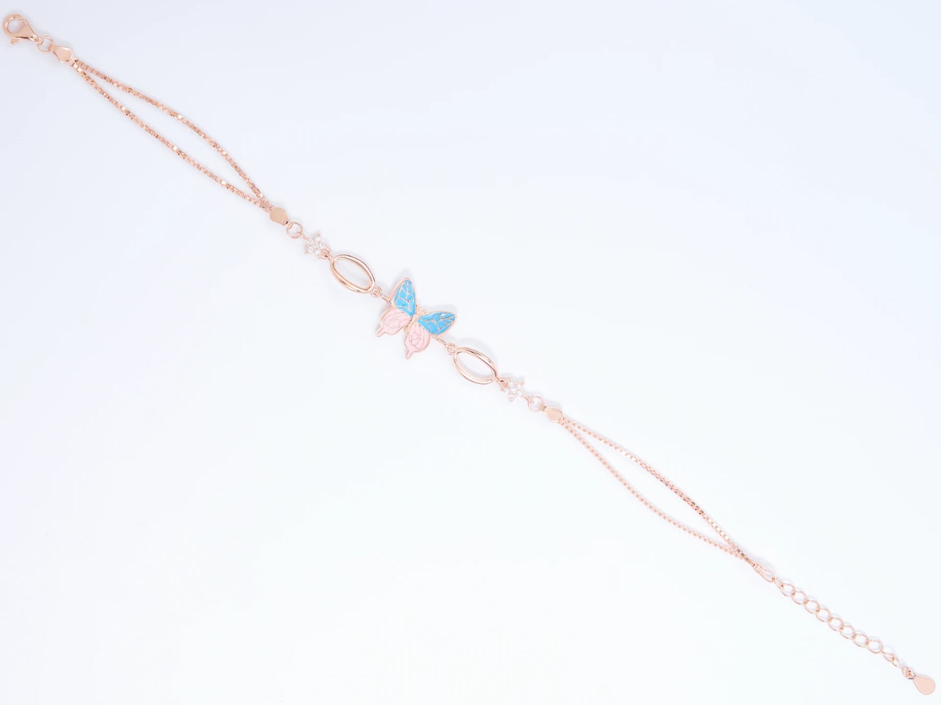 Sky Blossom Butterfly Bracelet