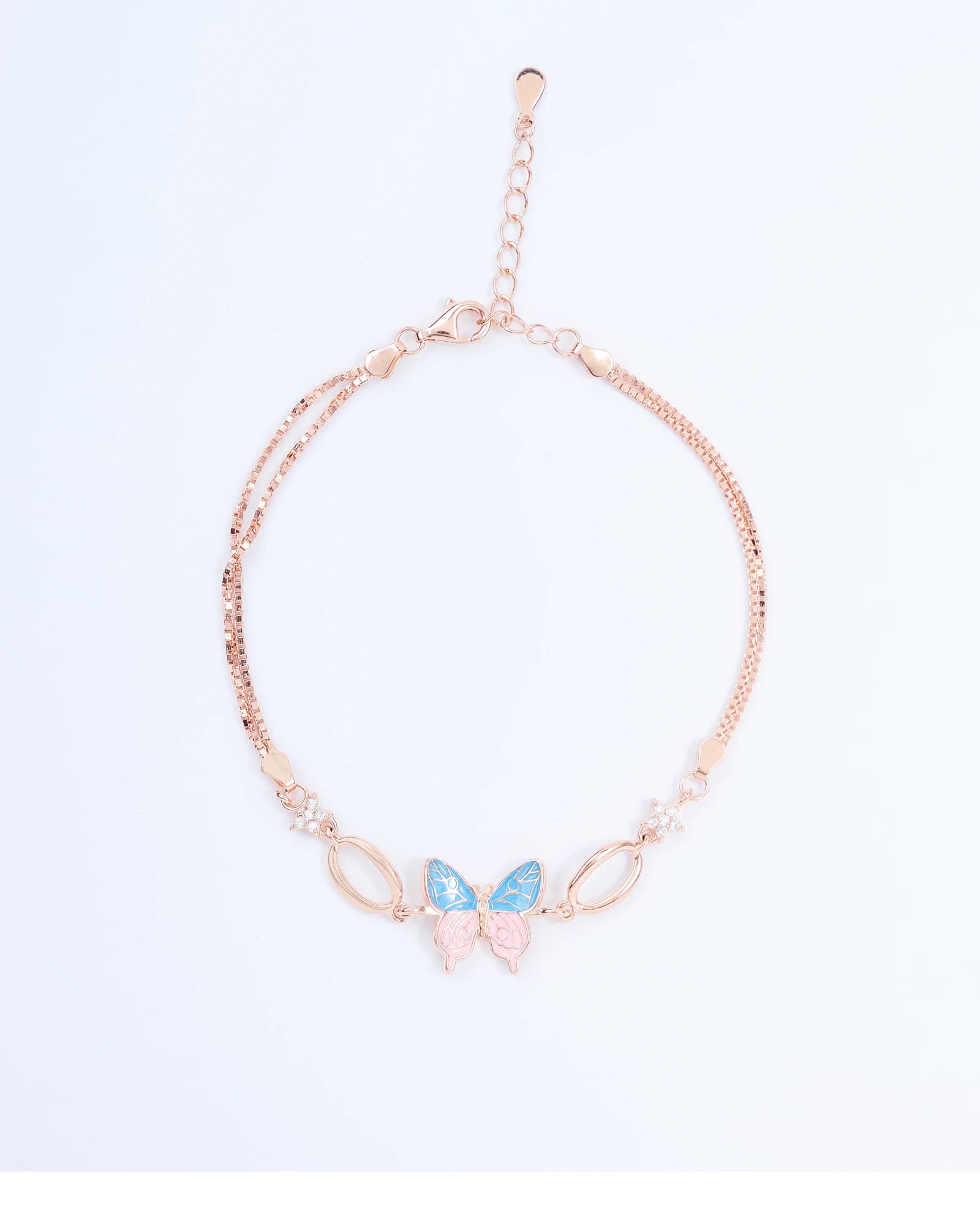 Sky Blossom Butterfly Bracelet