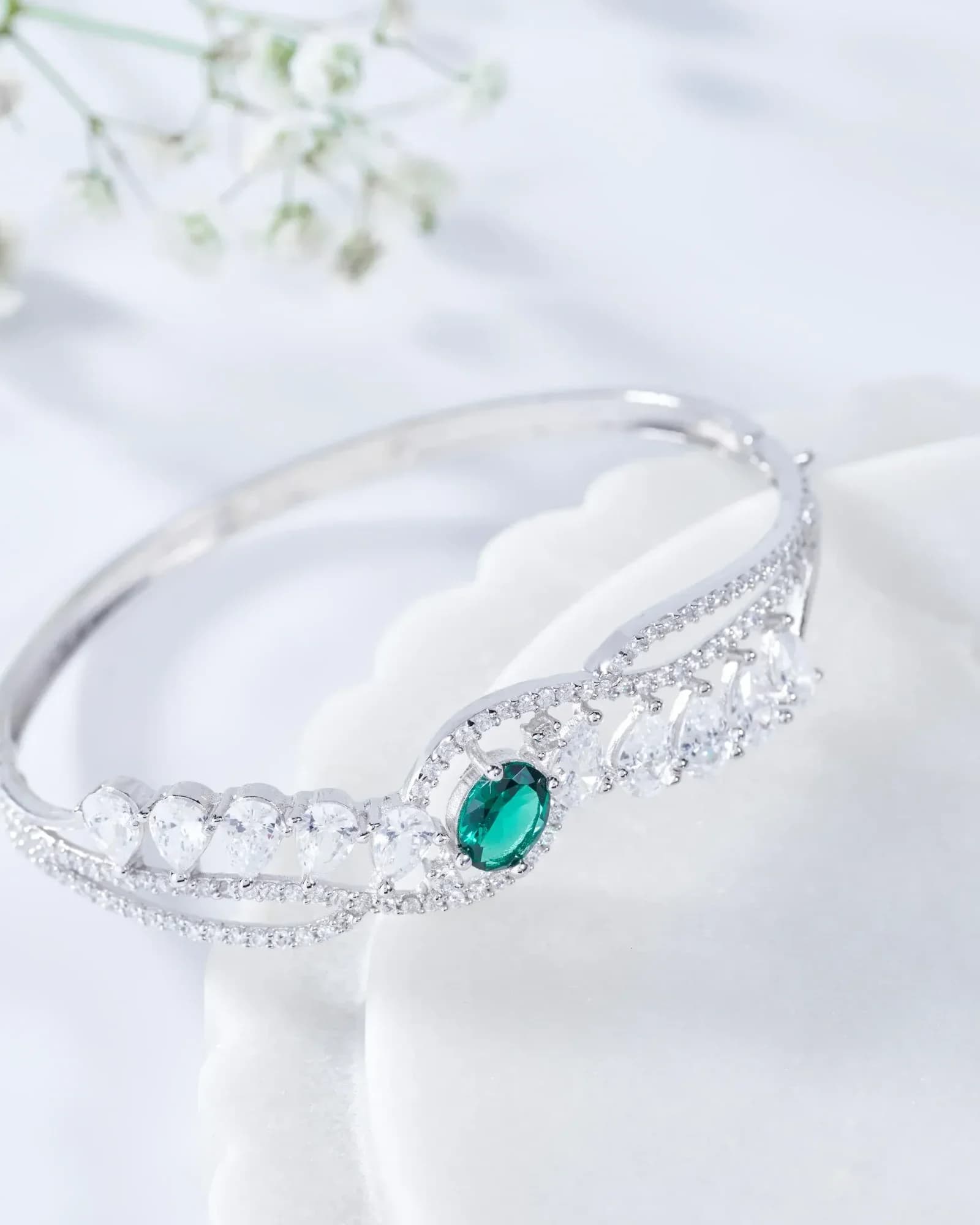 Zelda Green Tiara Bracelet