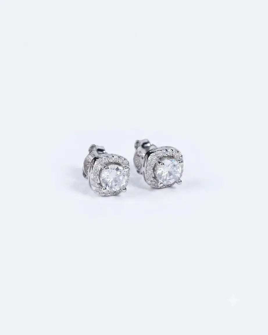 Classic Halo Solitaire Studs