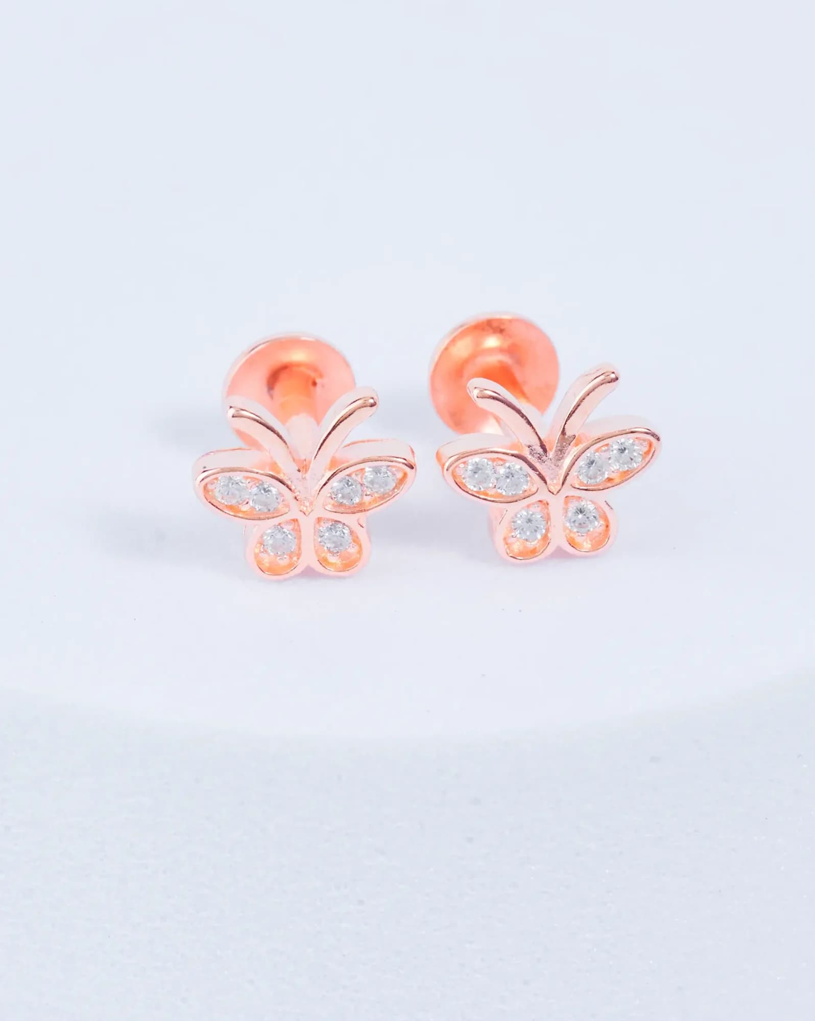 Sparkle Butterfly Studs