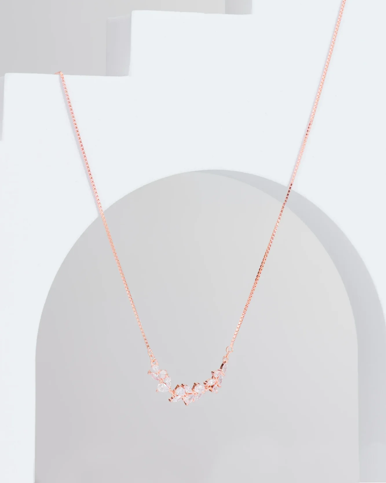 Crystal Sprig Necklace