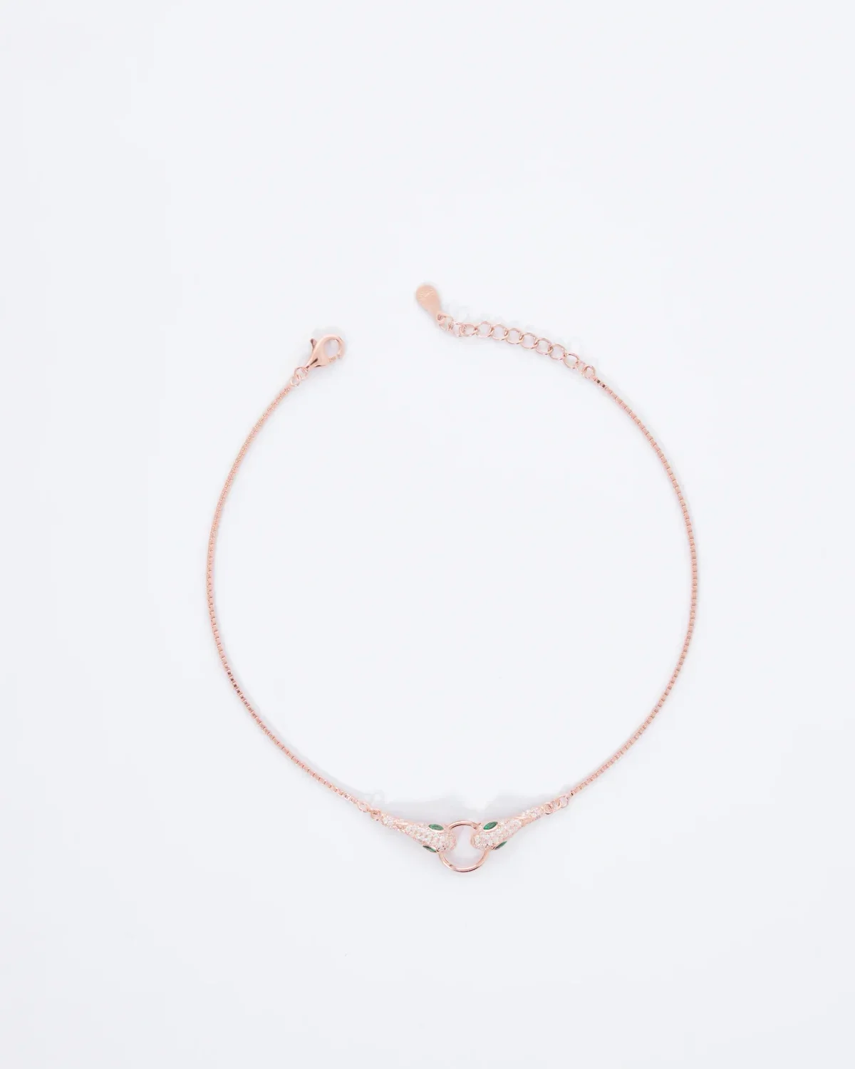 Blush Cobra Anklet