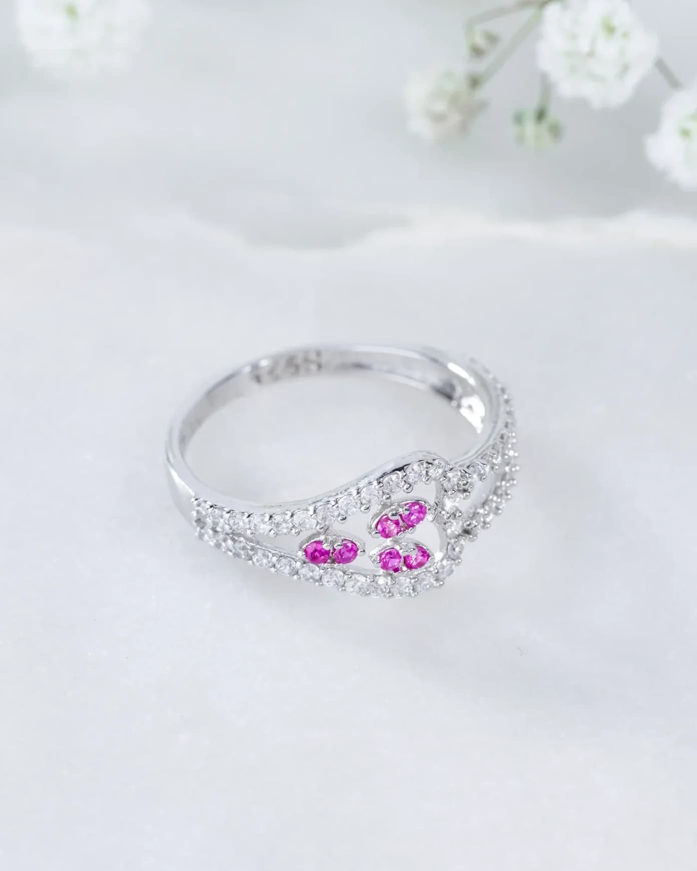 Blush Petal Ring