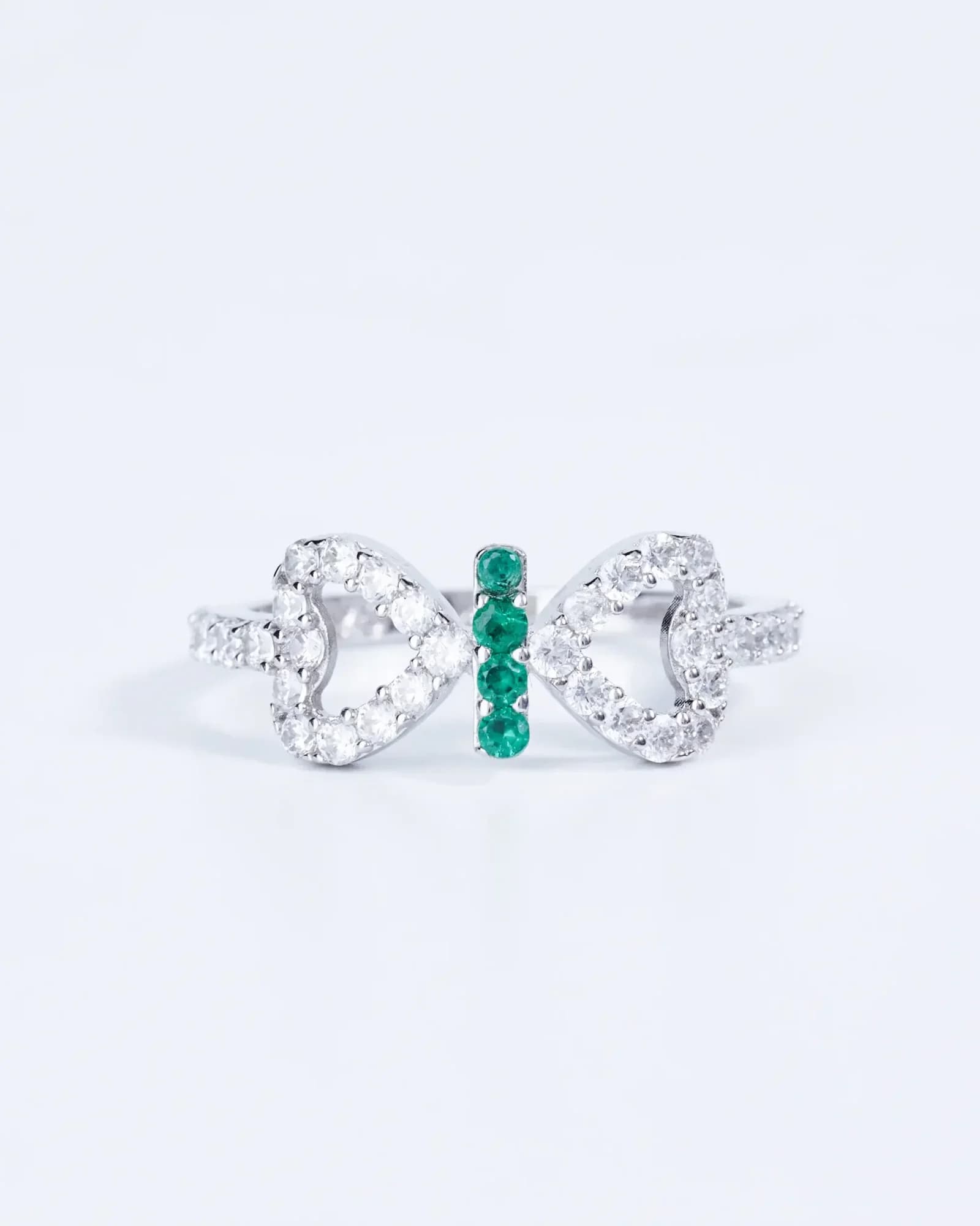 The Emerald Bow Ring