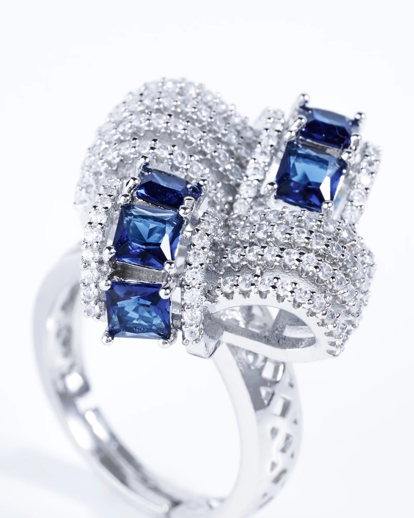 Lattice Weave Ring