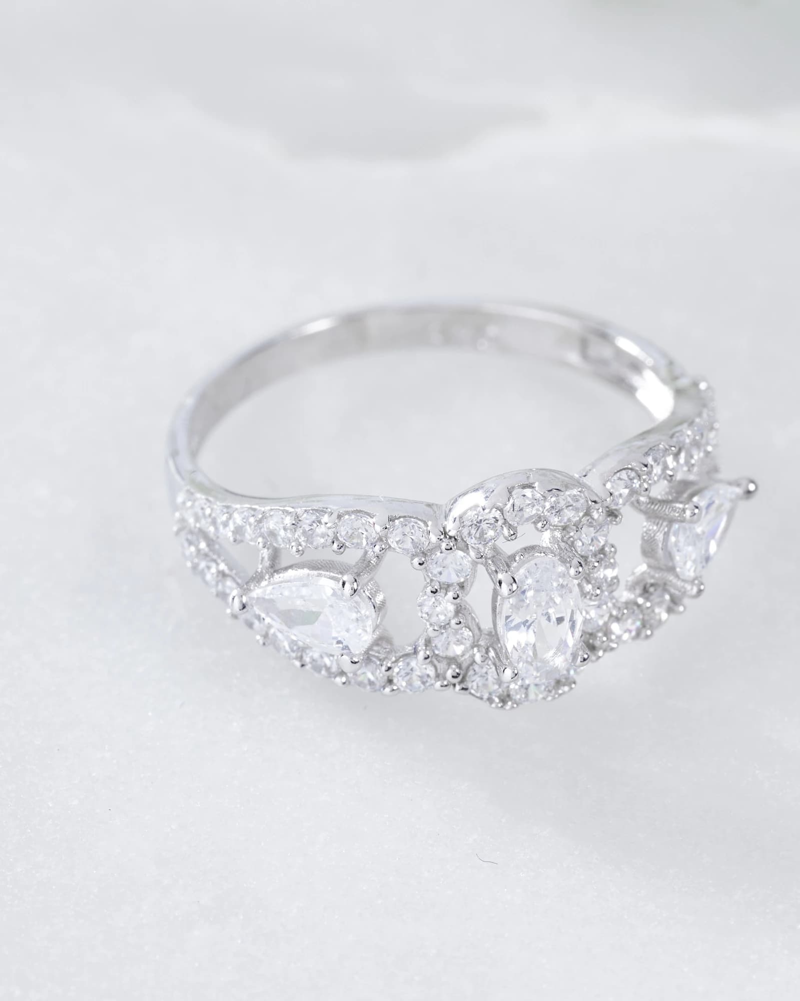 Trinity Halo Ring