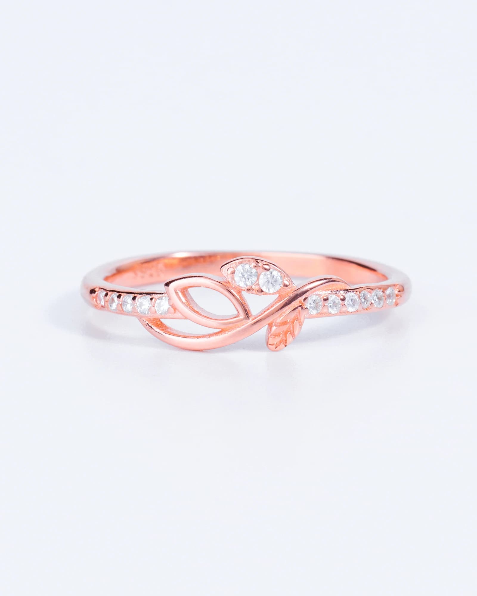 Vine Leaf Twist Ring